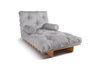 Rozkládací pohovka 90x200 - Slim Basic Classic - Pascall Futon Popel holubice