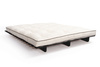 Rozkládací pohovka 180x200 - Slim Comfort Kedro Black - Pascall Futon Ecru