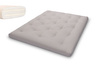 Matrace 160x200 přírodní s latexem - Futon Pascall Slim Duo Latex Grey