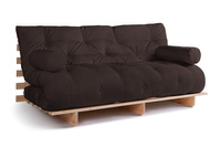 Rozkládací pohovka 180x200 - Slim Basic Classic - Pascall Futon Hnědá barva