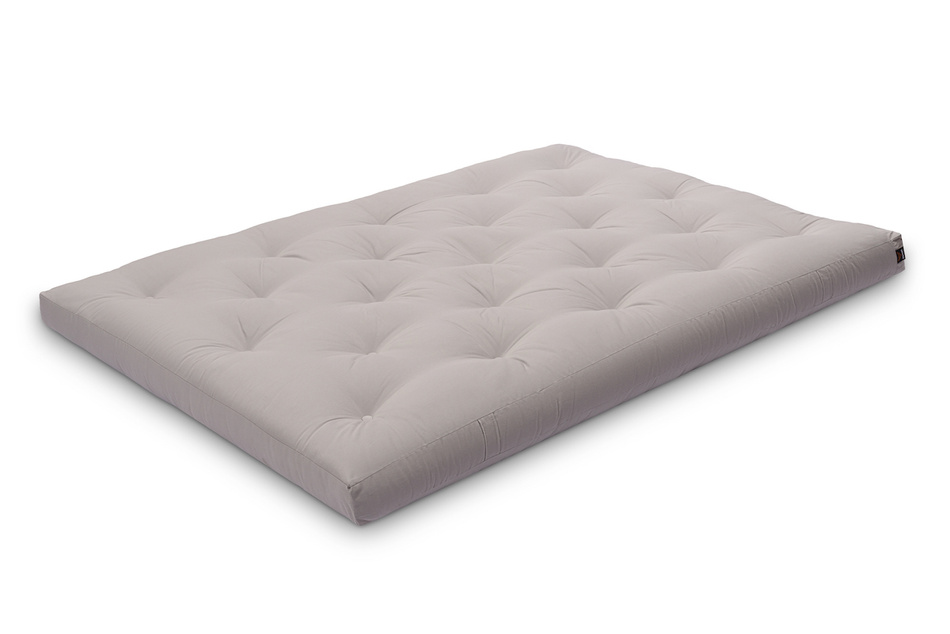 Matrace 140x200 přírodní s latexem - Futon Pascall Slim Duo Latex Grey