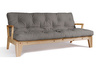 Rozkládací pohovka 200 cm - Sakura - Pascall Futon Grey