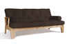 Rozkládací pohovka 200 cm - Sakura - Pascall Futon Brown