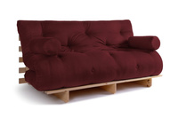 Rozkládací pohovka 160x200 - Slim Comfort Classic - Pascall Futon Maroon