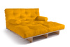 Rozkládací pohovka 140x200 - Slim Comfort Classic - Pascall Futon Honey