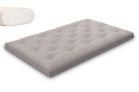 Matrace 120x200 přírodní - Futon Pascall Slim Natural Grey