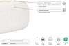 Matrace 120x200 přírodní - Futon Pascall Comfort Natural Kedro Povlečení