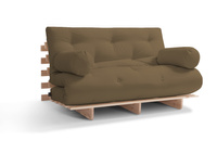 Zahradní pohovka 180x200 rozkládací - Freedom Classic - Pascall Futon Marron Light