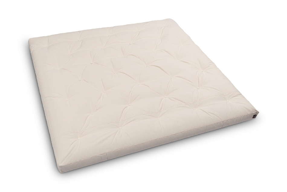 Matrace 200x200 přírodní s latexem - Futon Pascall Slim Latex Honey