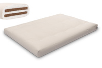 Matrace 140x200 přírodní s kokosem - Futon Pascall Medium Duo Coco Ecru