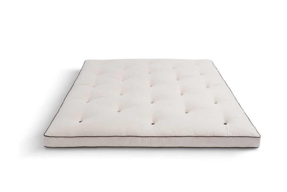 Matrace 160x200 přírodní s latexem - Futon Pascall Slim Latex Kedro Povlečení