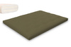 Matrace 160x200 přírodní s latexem - Futon Pascall Slim Duo Latex Khaki