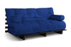 Rozkládací pohovka 180x200 - Slim Basic Black - Pascall Futon Prairie