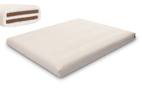 Matrace 160x200 přírodní s kokosem - Futon Pascall Medium Duo Coco Ecru