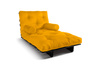 Rozkládací pohovka 90x200 - Slim Comfort Black - Pascall Futon Honey