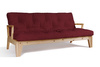 Rozkládací pohovka 200 cm - Sakura - Pascall Futon Maroon