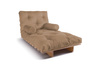 Rozkládací pohovka 90x200 - Slim Comfort Classic - Pascall Futon Béžová barva