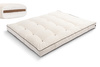 Matrace 160x200 přírodní s kokosem - Futon Pascall Medium Coco Kedro Ecru