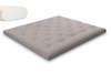 Matrace 180x200 přírodní - Futon Pascall Slim Natural Grey