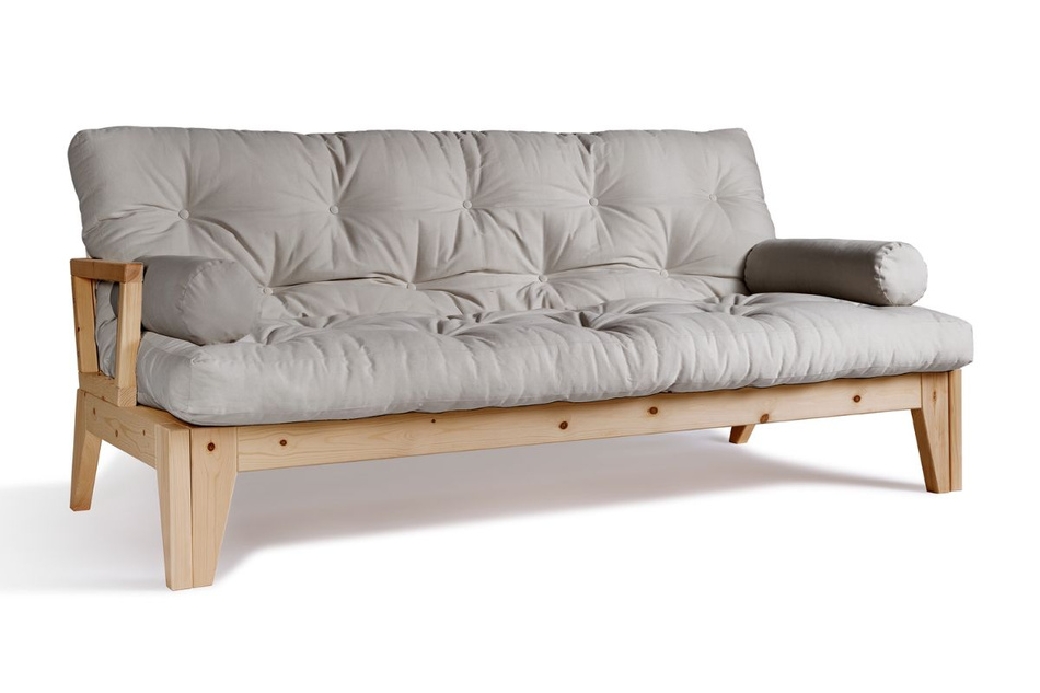 Rozkládací pohovka 200 cm - Sakura - Pascall Futon Dove Ash