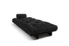 Rozkládací pohovka 90x200 - Slim Basic Black - Pascall Futon Black