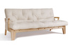 Rozkládací pohovka 200 cm - Sakura - Pascall Futon Len