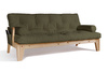 Rozkládací pohovka 200 cm - Sakura - Pascall Futon Khaki