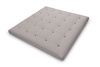Matrace 200x200 přírodní s kokosem a 2x latexem - Futon Pascall Comfort Relax Grey
