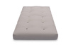 Matrace 90x200 přírodní - Futon Pascall Medium Natural Grey