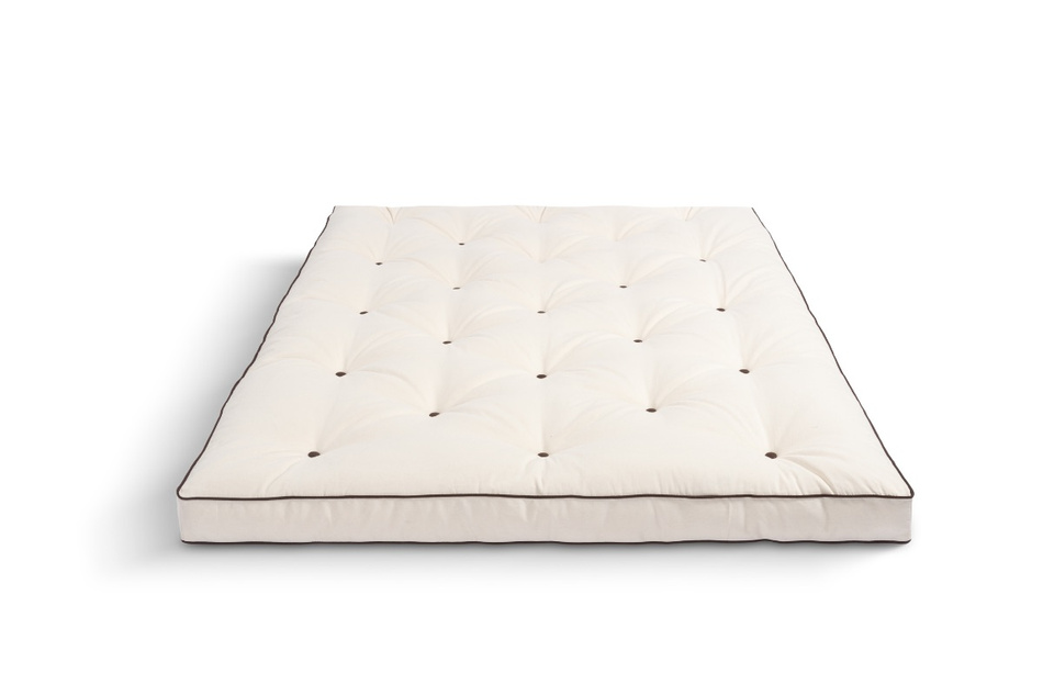 Matrace 120x200 přírodní - Futon Pascall Slim Natural Kedro Ecru