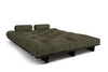 Rozkládací pohovka 160x200 - Slim Comfort Black - Pascall Futon Khaki