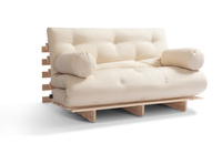 Zahradní pohovka 140x200 rozkládací - Freedom Classic - Pascall Futon Béžová barva