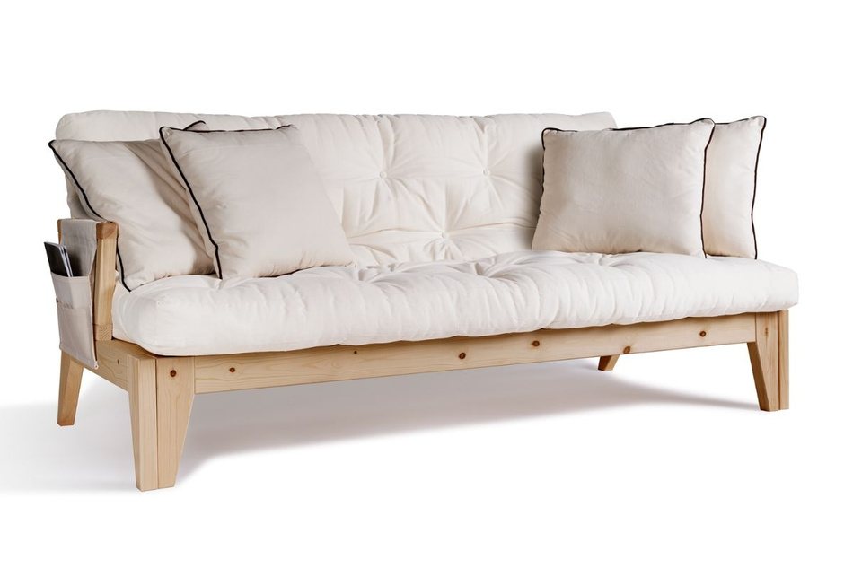 Rozkládací pohovka 200 cm - Sakura - Pascall Futon Ecru