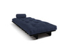 Rozkládací pohovka 90x200 - Slim Comfort Black - Pascall Futon Námořnická modrá