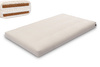 Matrace 120x200 přírodní s vlnou, latexem a 2x kokosem - Futon Pascall Comfort Wool Hard Ecru