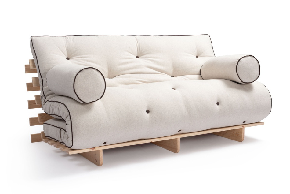 Rozkládací pohovka 180x200 - Slim Basic Kedro Classic - Pascall Futon Povlečení