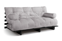 Rozkládací pohovka 180x200 - Slim Basic Black - Pascall Futon Popel holubice