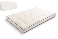 Matrace 140x200 přírodní - Futon Pascall Medium Natural Kedro Ecru
