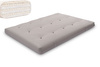 Matrace 140x200 přírodní s latexem - Futon Pascall Comfort Trio Latex Wool Grey