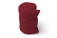 Futon Pascall Travel Natural - Matrace 90x200 Maroon - přírodní