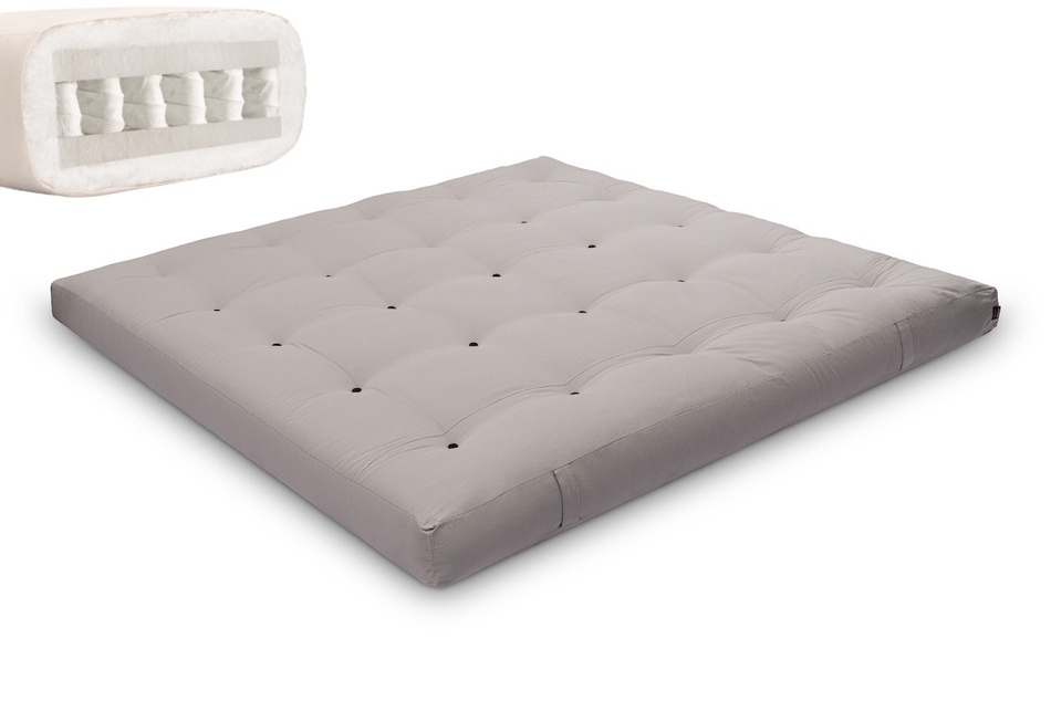 Matrace 200x200 - Futon Hybrid Pocket H3 - Pascall Grey