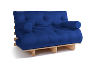 Rozkládací pohovka 140x200 - Slim Exclusive Classic - Pascall Futon Prairie