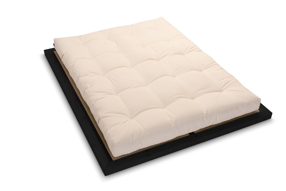 Pascall Dřevěná postel 90x200 - Zen Black Tatami