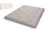 Matrace 160x200 přírodní s latexem - Futon Pascall Slim Latex Grey