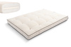 Matrace 140x200 přírodní s latexem - Futon Pascall Medium Latex Kedro Ecru