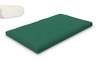Matrace 120x200 přírodní - Futon Pascall Slim Natural Bottle Green