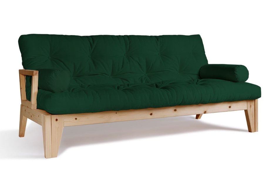 Rozkládací pohovka 200 cm - Sakura - Pascall Futon Bottle Green