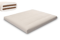 Matrace 180x200 přírodní s kokosem - Futon Pascall Medium Duo Coco Ecru
