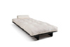 Rozkládací pohovka 90x200 - Slim Basic Black - Pascall Futon Ecru