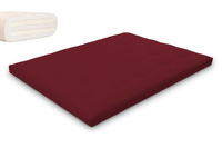 Matrace 160x200 přírodní s latexem - Futon Pascall Slim Duo Latex Maroon